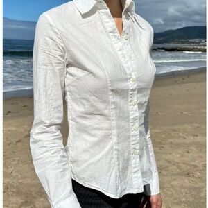 Brandy Melville Millie Stripe Top size S